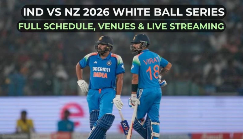 India vs New Zealand 1st ODI 2026